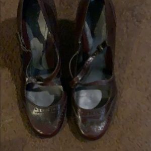 Burgundy Nine West shoes